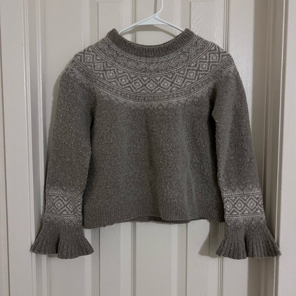 J. Crew crop Sweater